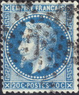 FRANCE - Étoile 7 (rue Des Vieilles-Haudriettes) De Paris Sur Yv.29B 20c Empire Lauré - TB - 1849-1876: Classic Period