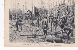 ONONGHE                                   FIN DE DANSE - Papua-Neuguinea