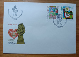 PORTUGAL EUROPA CEPT 1981 FDC/SPD MNH - FDC