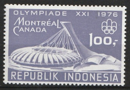 Indonesië 1976, Postfris MNH, Olympic Games - Indonesië