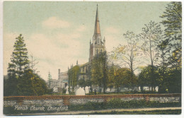 Parish Church, Chingford, 1908 Postcard - Andere & Zonder Classificatie