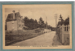 CPA - (78) PORCHEVILLE - Aspect De La Villa Beaulieu Et Boulevard Des Parisiens En 1950 - Porcheville