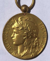 Ancien Porte-clés Médaille Du Travail République Française - Portachiavi