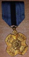 BELGIQUE CONGO BELGE - Ordre De Leopold II Médaille D'or Unilingue Français Avant 1951 - Belgio