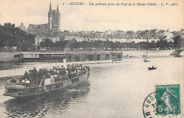 ANGERS ( 49 ) -  Vue Générale - Houseboats