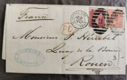 Belle Lettre De 1865 - Postmark Collection