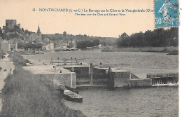 MONTRICHARD ( 41 ) -  Le Barrage - Péniches