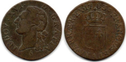 MA 33885 / France - Frankreich 1/2 Sol 1783 A Louis XVI TB+ - 1774-1791 Luis XVI