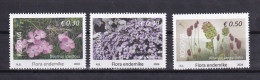 KOSOVO 2024,FLORA,PLANTS,ENDEMIC FLORA,DEFINITIVE STAMPS,MNH - Kosovo