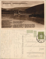 Ansichtskarte Holzminden Weser Fahrgastschiff Passiert Den Kiekenstein 1932 - Holzminden