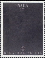 5051** - Thierry De Cordier - Un Noir Noir En Référence Aux Peintures - NADA - Unused Stamps