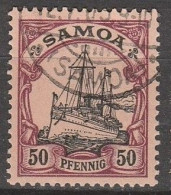 Samoa      .    Michel   .  14        .   O       .     Gestempelt - Samoa