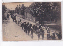 MARCILLY-le-HAYER: Inauguration Du Monument, Le Défilé - état - Marcilly