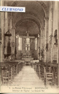 CPA - MONTSAUCHE - INTERIEUR DE L'EGLISE - LA GRANDE NEF (IMPECCABLE) - Montsauche Les Settons