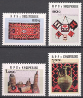 Albania 1982 Handmade Shoulder Bags MNH VF - Albanie