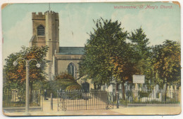 Walthamstow, St. Mary’s Church, 1910 Postcard - Andere & Zonder Classificatie