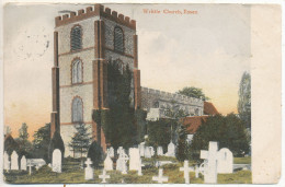 Writtle Church, Essex, 1905 Postcard - Andere & Zonder Classificatie