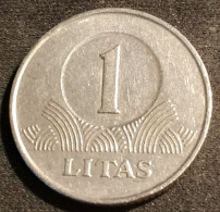 LITUANIE - LITHUANIA - 1 LITAS 1999 - KM 111 - Lituanie