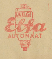 Meter Cover Netherlands 1936 Fuse - AEG - Elfa  - Electricidad