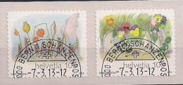 2013 Schweiz   Mi. 2286-7 FD-used  150. Geburtstag Von Ernst Kreidolf. - Usati