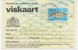 Viskaart Kleine Visakte 1981 / 1982 - Fiscali