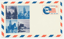 Postal Stationery USA Indian - - Visit The USA - Indianen