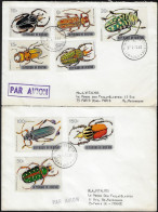 Burundi 1970 Y&T 358 à 365 Sur 2 Lettres. Coléoptères - Coleotteri