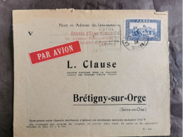 Lettre De 1933 - Altri & Non Classificati