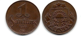 MA 33893 / Lettonie - Latvia 1 Santims 1935 SUP - Latvia