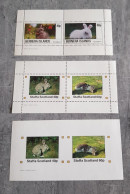 SCOTLAND RABBITS 3 MINIATURE SHEETS MNH - Rabbits