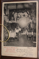 AK 1901 CPA Berlin Gruss Aus Der Weinstube Des Deutschen Hof Restaurant Café Brasserie Pub - Autres & Non Classés