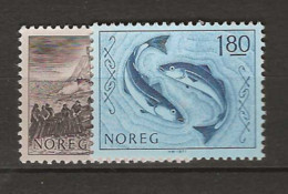 1977 MNH Norway, Mi 751-52 Postfris** - Nuevos