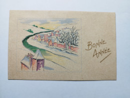 1949 Carte De BONNE ANNEE De GONVELLE (Haute-Saone 70) - Non Classés