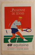 TENNIS / Tennisman - Elf Aquitaine - Autocollant - Stickers