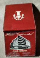 HOTEL CONTINENTAL,OSLO NORWAY,MATCHBOOK,BOOKMATCH - Boites D'allumettes