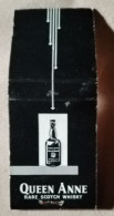 QUEEN ANNE WHISKY,MATCHBOOK,BOOKMATCH - Cajas De Cerillas (fósforos)