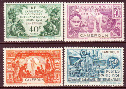 Camerun 1931 Y.T.149/52 **/MNH VF/ F - Nuevos