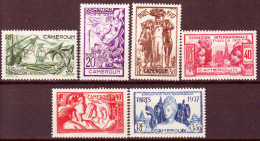 Camerun 1937 Y.T.153/58 */MH VF/ F - Nuovi