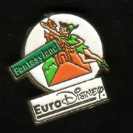 BD306 Pin's DISNEY EURODISNEY FANTASYLAND PETER PAN Achat Immediat - Disney