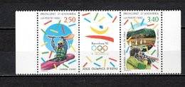 ANDORRE N° 419A  NEUF SANS CHARNIERE COTE  4.00€  JEUX OLYMPIQUES  BARCELONE - Unused Stamps