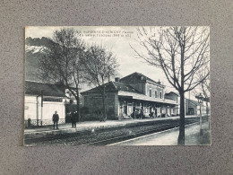 St-Pierre-D'Albigny (Savoie) La Gare Et L'Arclusaz Carte Postale Postcard - Saint Pierre D'Albigny