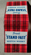 GRANT'S STAND FAST,SCOTCH WHISKY,MATCHBOOK,BOOKMATCH - Boites D'allumettes