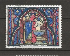 TIMBRE  FRANCE SAINTE CHAPELLE  PARIS   Oblitéré 1986  (1552) - Used Stamps