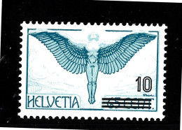 1938 Airpost Stamp 10c On 65c MNH/** - Nuovi