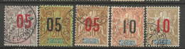 NOUVELLE-CALEDONIE N° 105 à 109 Série Complète OBL / Used - Ongebruikt