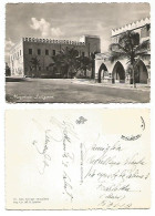 Somalia Mogadiscio Garesa B/w S/less Pcard Used To Italy - Somalie