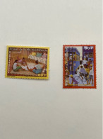 POLYNESIE 2004 2 V Neufs ** MNH YT 706 707 Vie Quotidienne   POLYNESIA - Unused Stamps