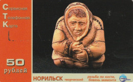 PREPAID PHONE CARD RUSSIA Sibirtelecom - Norilsk, Krasnoyarsk Region CTK (CZ436 - Russie