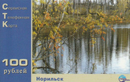 PREPAID PHONE CARD RUSSIA Sibirtelecom - Norilsk, Krasnoyarsk Region CTK (CZ421 - Russia