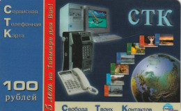 PREPAID PHONE CARD RUSSIA Sibirtelecom - Norilsk, Krasnoyarsk Region CTK (CZ384 - Rusia